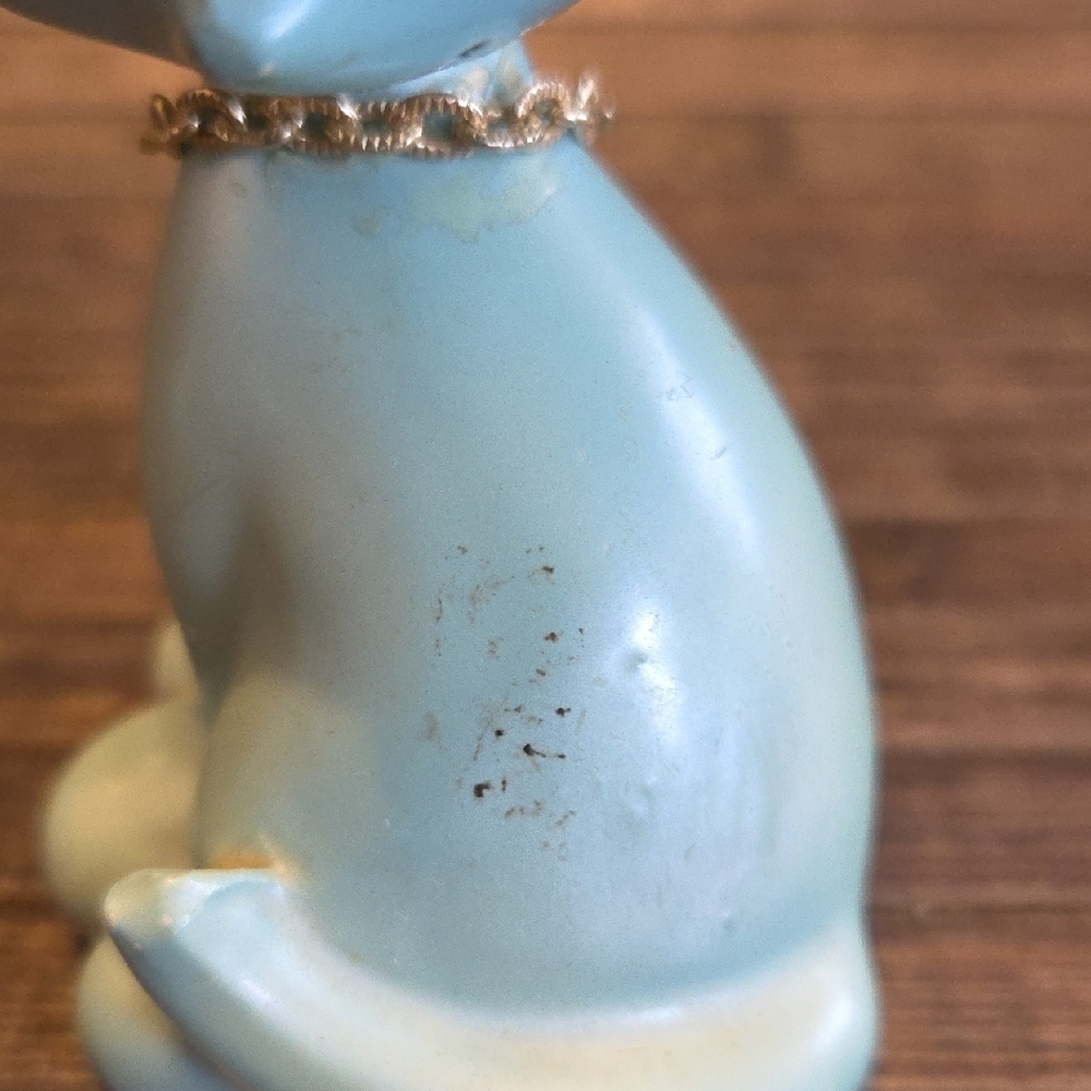 Elegant Blue Cat Figurines - Picture 12 of 15